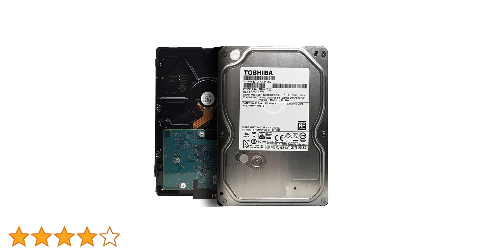 東芝 内蔵 ハードディスク HDD 3.5 インチ1TB 5700rpm 32MB 6Gb/s SATA DT01ABA100 Amazon | 【大容量】 東芝 内蔵 ハードディスク HDD 3.5 インチ